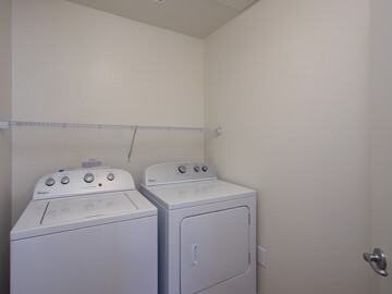 condos for rent in phoenix - laundry room